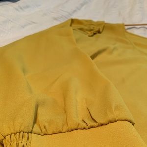 Loft Yellow Blouse